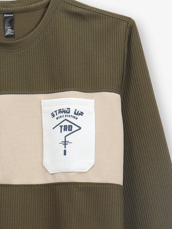 GS78 cotton olive t-shirt
