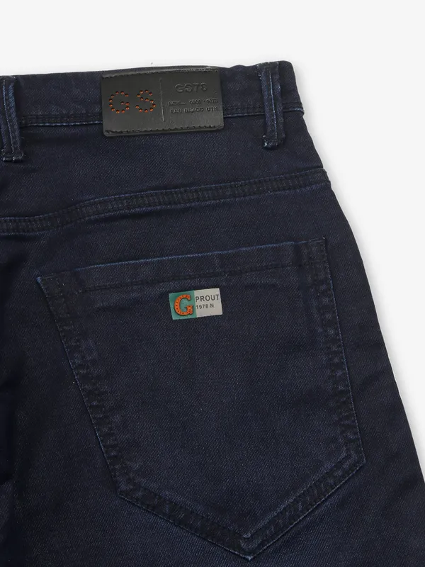 GS78 dark blue jeans in washed style