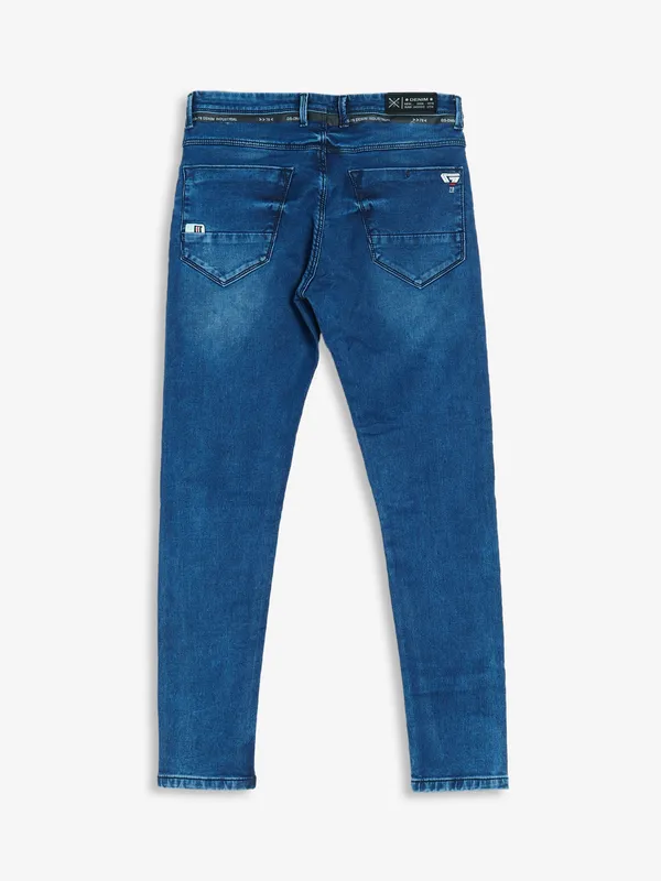 GS78 dark blue washed jeans in slim fit