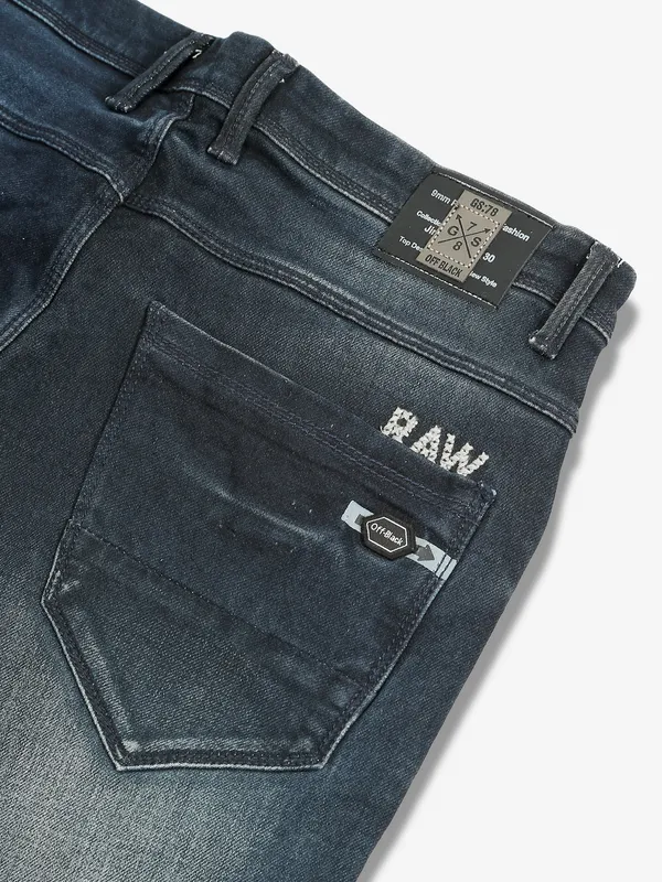 GS78 dark navy washed jeans