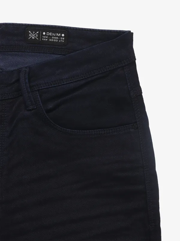 GS78 denim jeans in solid black