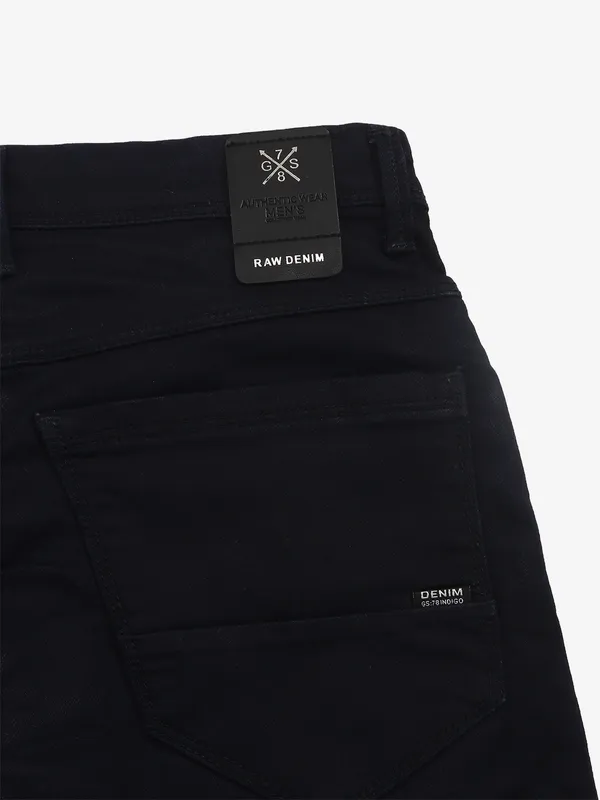 GS78 denim jeans in solid black