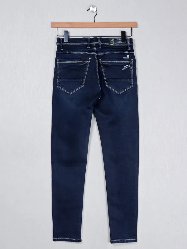 GS78 denim slim fit blue washed jeans
