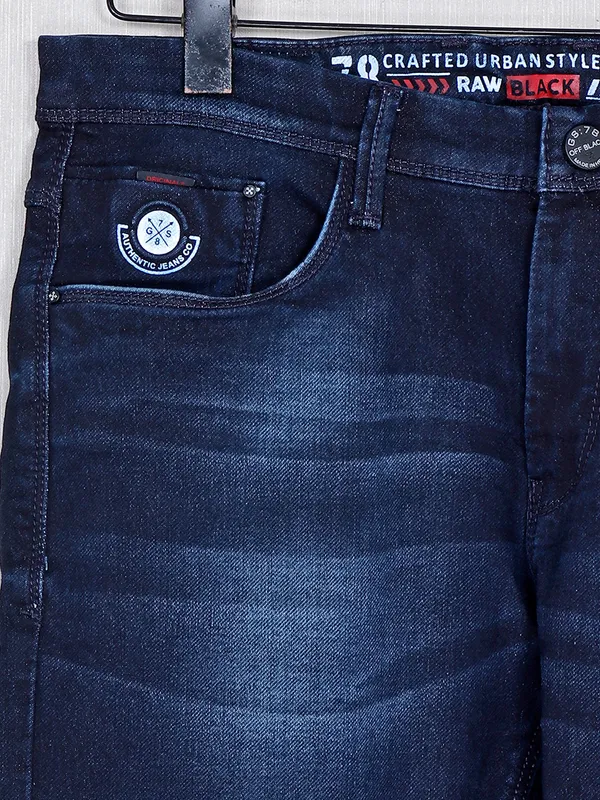 GS78 denim slim fit navy washed jeans