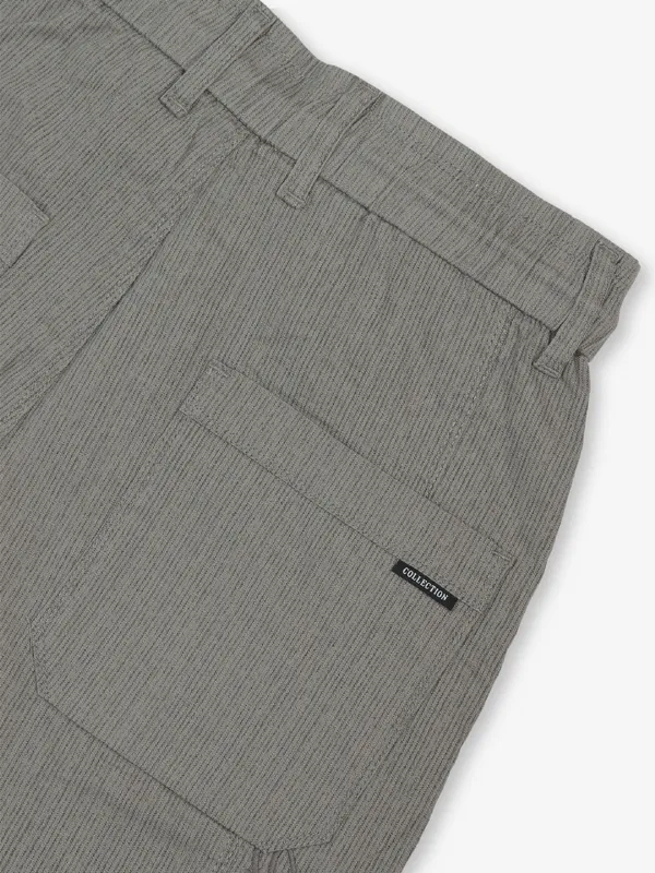 GS78 grey cotton casual trouse