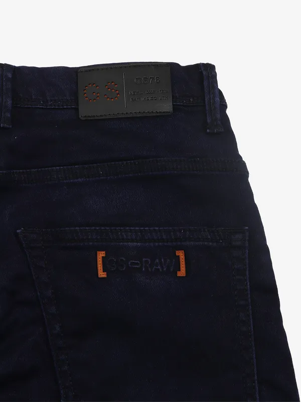 GS78 navy silm fit denim jeans