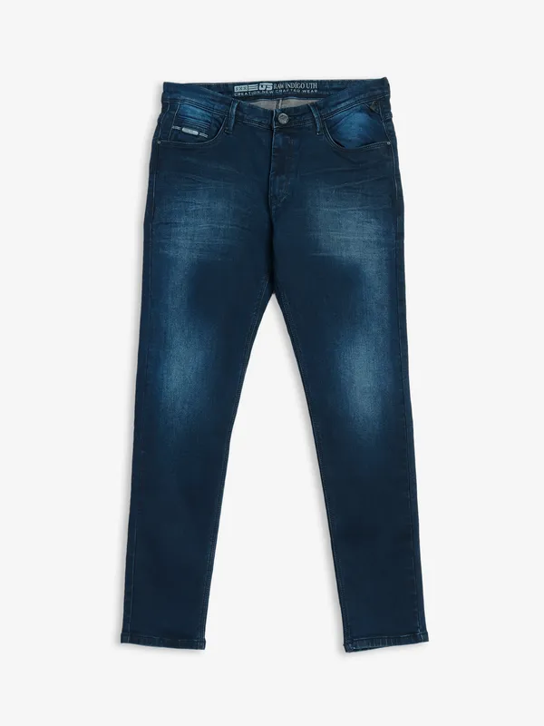 GS78 navy washed jeans in slim fit