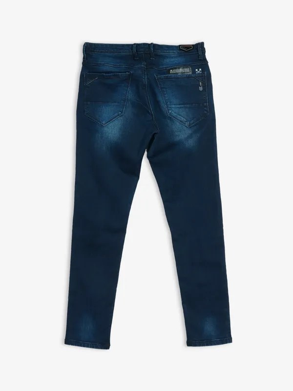 GS78 navy washed jeans in slim fit