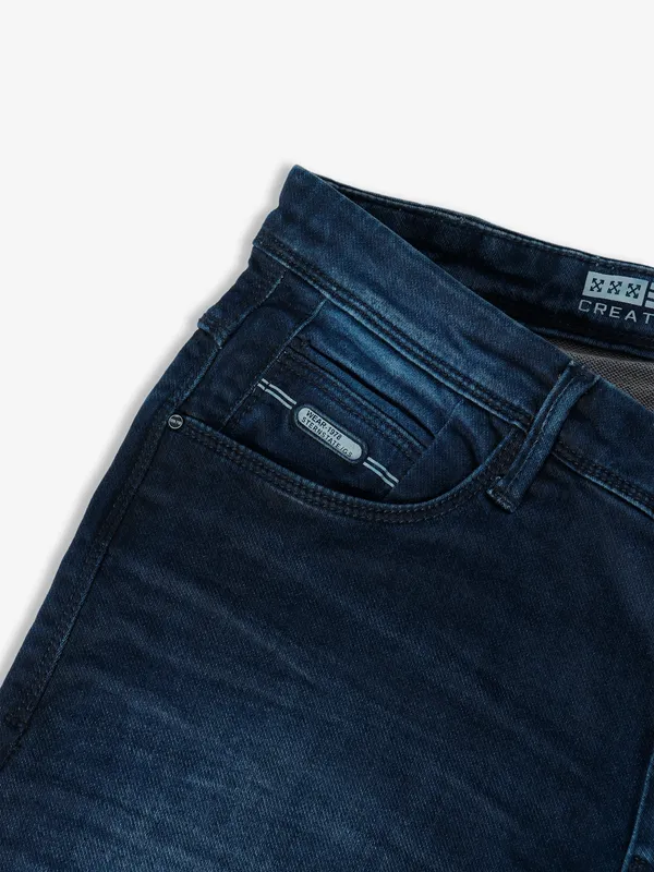 GS78 navy washed jeans in slim fit