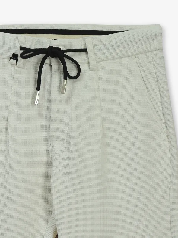 GS78 off-white solid laycra trouser