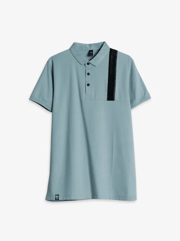 GS78 sage green plain t shirt