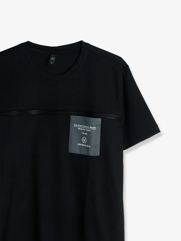 GS78 slim fit black t shirt