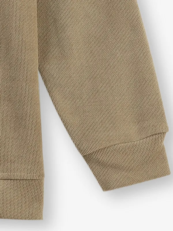 HIBRID beige cotton t-shirt