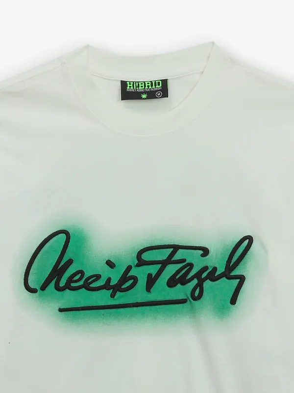 HIBRID cotton white t-shirt