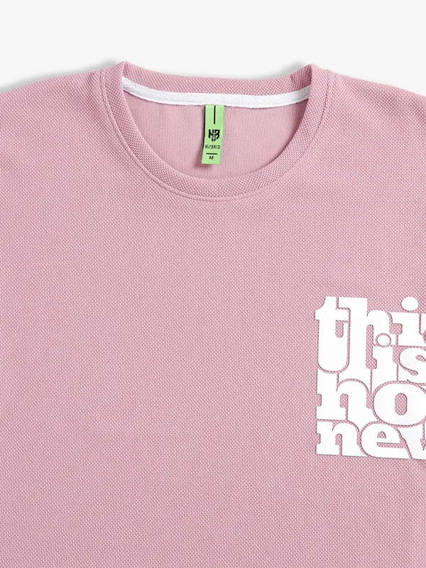 Hibrid onion pink cotton t shirt