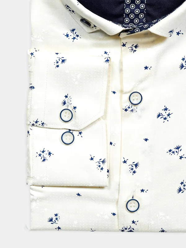 I Party lemon yellow hue cotton shirt