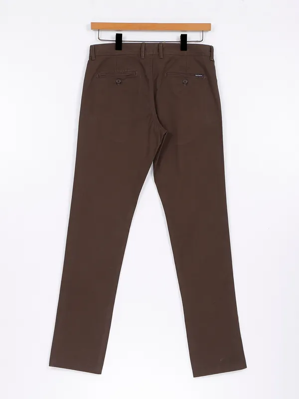 Indian Terrain brown cotton trouser