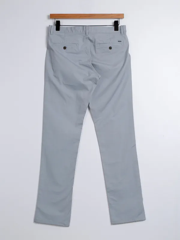 Indian Terrain cotton light grey trouser