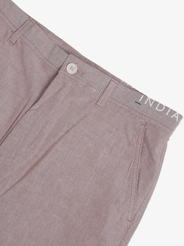 Indian Terrain cotton beige shorts