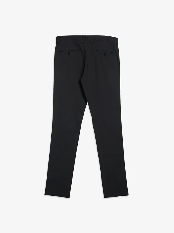 INDIAN TERRAIN dark grey solid brooklyn fit trouser