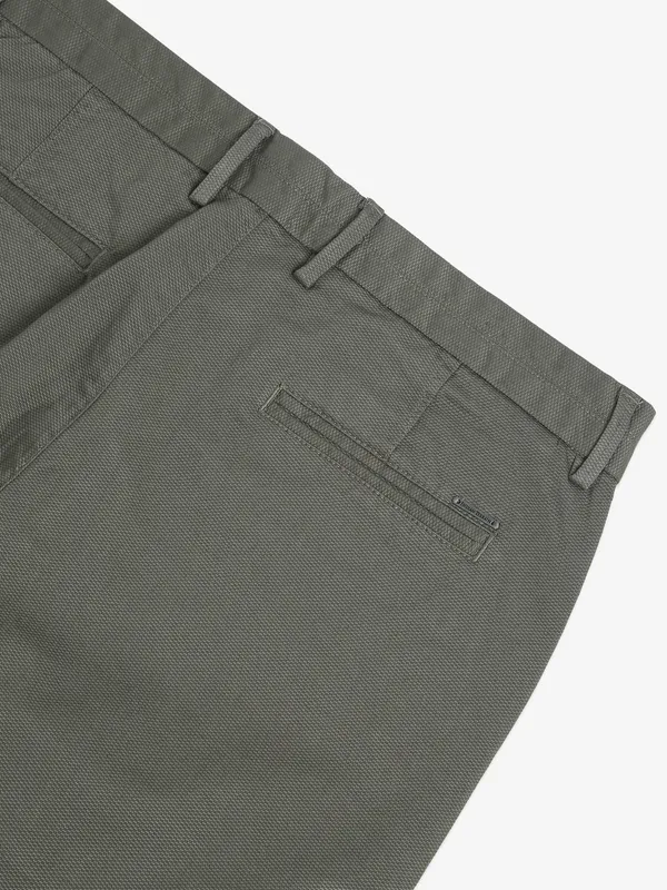 INDIAN TERRAIN green sage cotton trouser