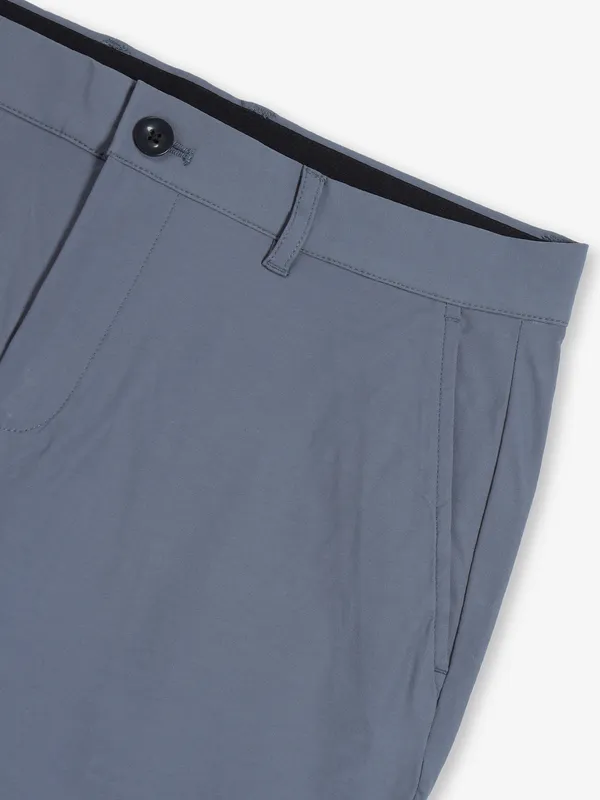 INDIAN TERRAIN grey cotton trouser for men