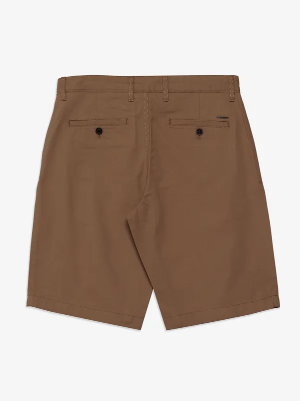 INDIAN TERRAIN khaki regular fit shorts