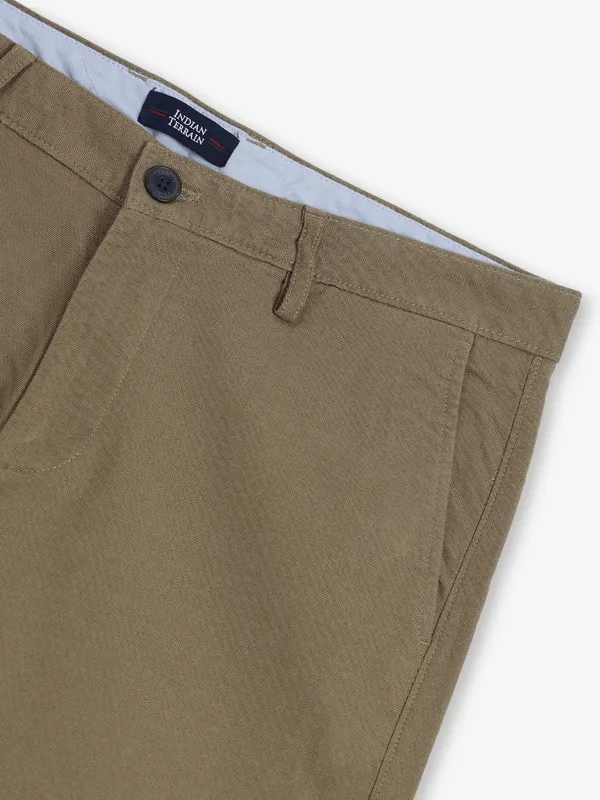 INDIAN TERRAIN khaki trousers for men