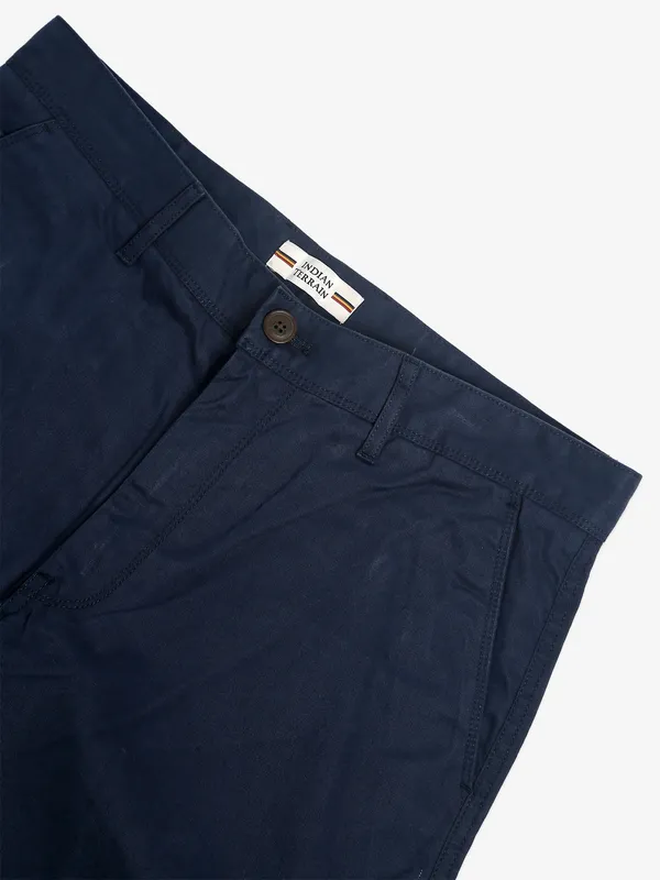 Indian Terrain navy cotton shorts