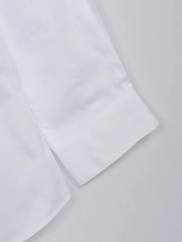 Indian Terrain white plain shirt