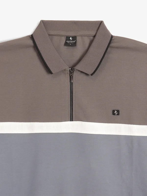 INSTINTO cotton light blue t-shirt