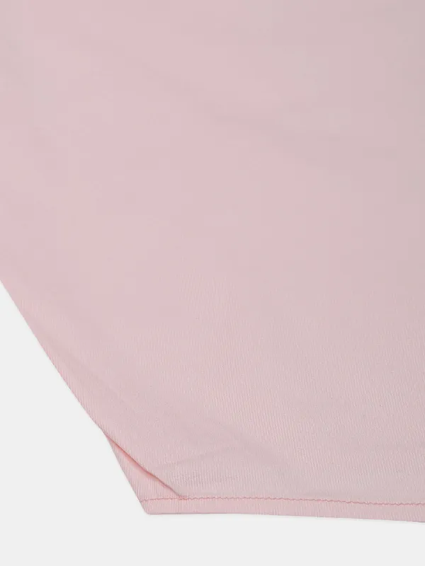 Ireal casual wear printed pink shirt