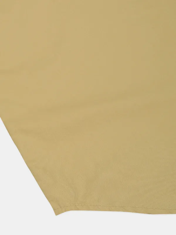 Ireal printed casaul wear shirt in mustard