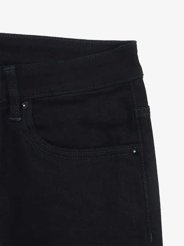 JACK&JONES black solid jeans denim