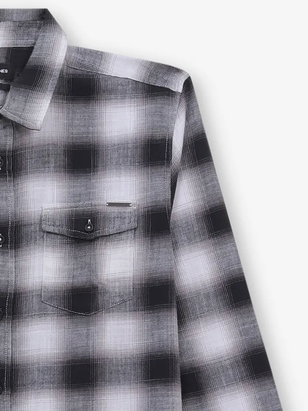 JACK&JONES cotton black and white