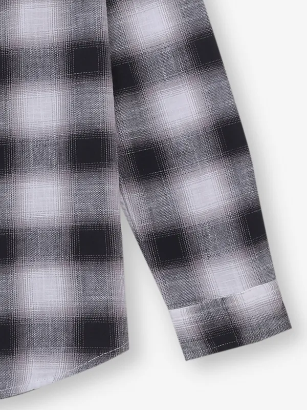 JACK&JONES cotton black and white