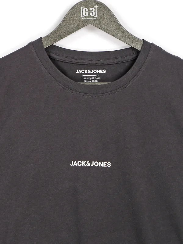 Jack&Jones cotton black t shirt