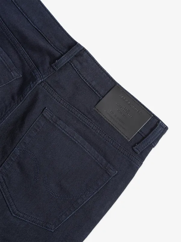 JACK&JONES dark blue solid jeans