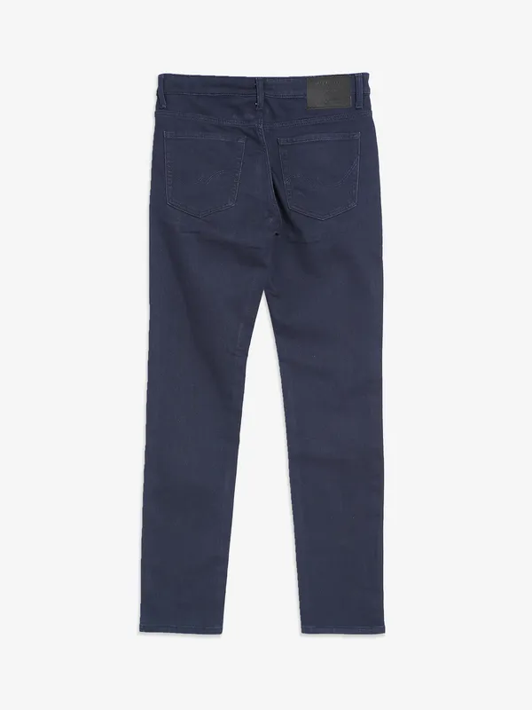 JACK&JONES dark blue solid jeans