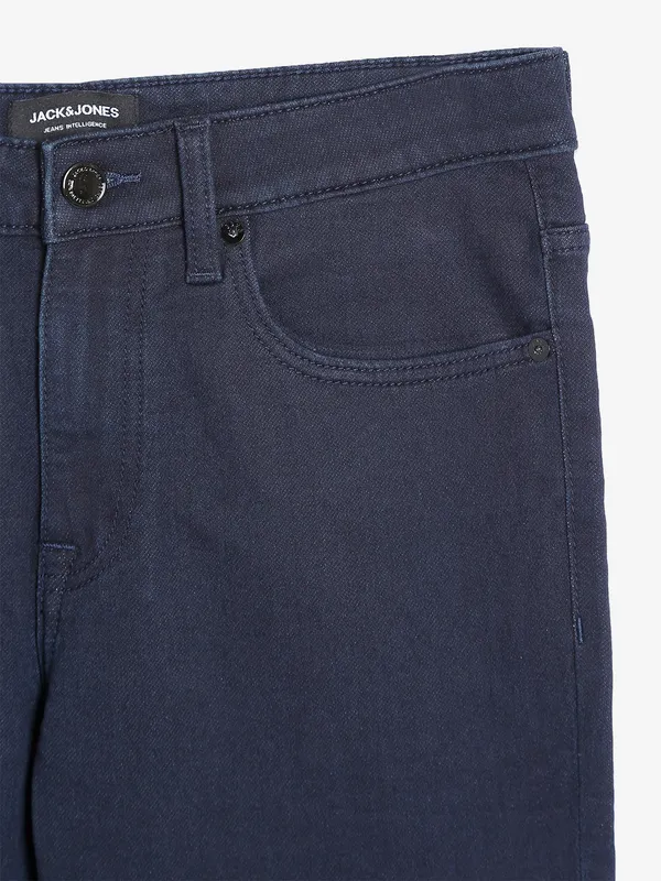 JACK&JONES dark blue solid jeans