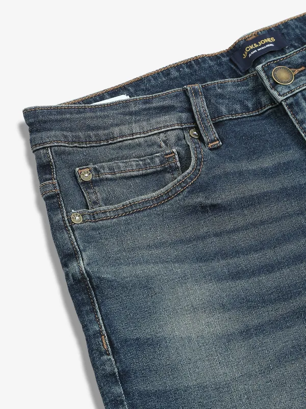 JACK&JONES dark blue washed jeans