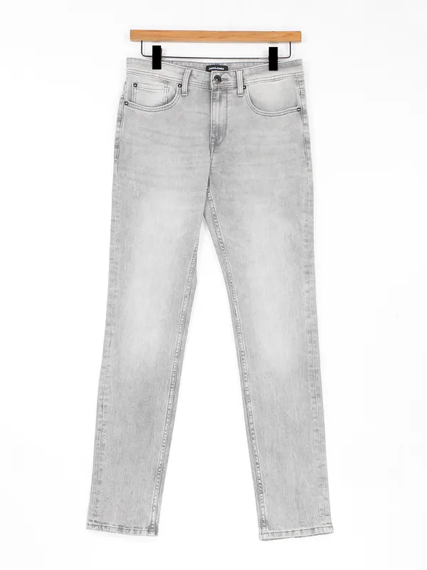 Jack&Jones light grey solid jeans