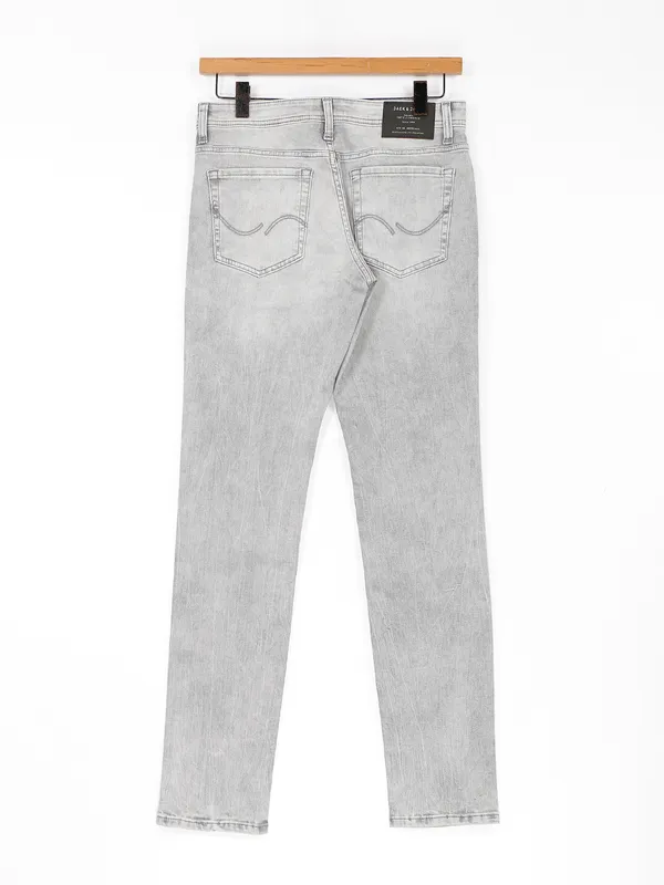 Jack&Jones light grey solid jeans