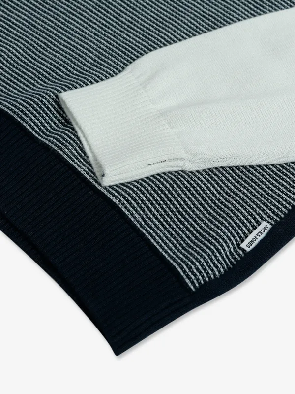 JACK&JONES navy knitted sweatshirt