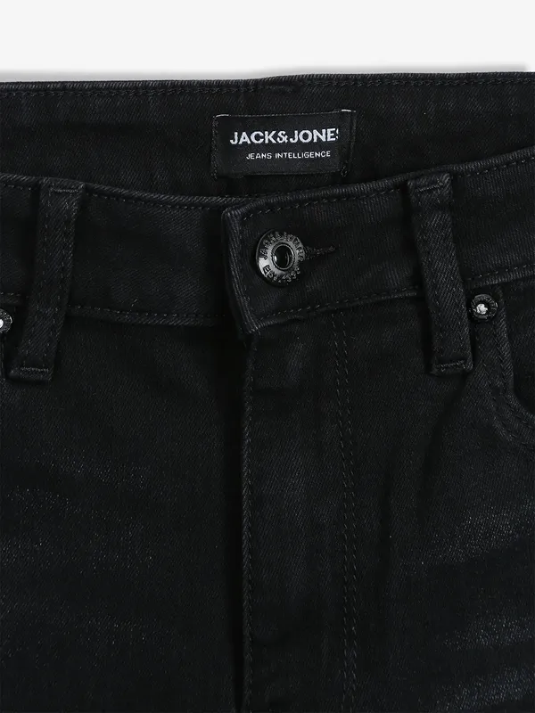 JACK&JONES washed black slim fit jeans