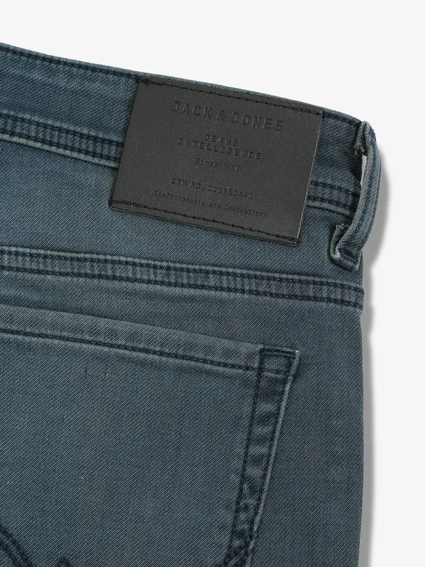 JACK&JONES washed blue slim fit jeans