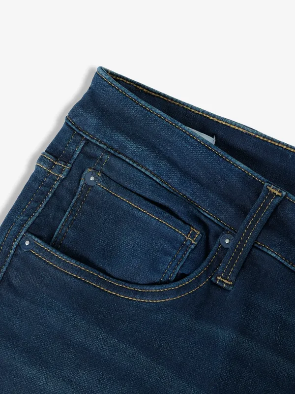 JACK&JONES washed jeans in dark blue