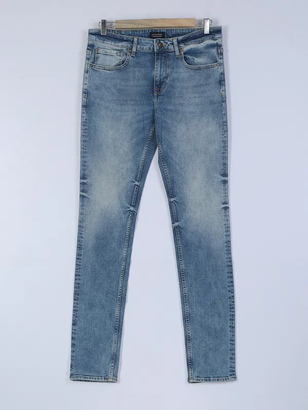 JACK&JONES washed light blue jeans