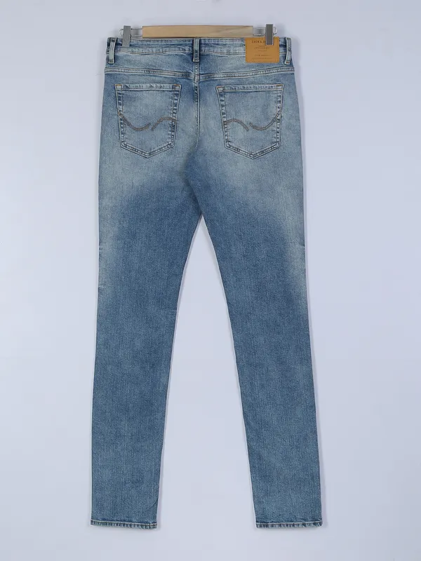JACK&JONES washed light blue jeans