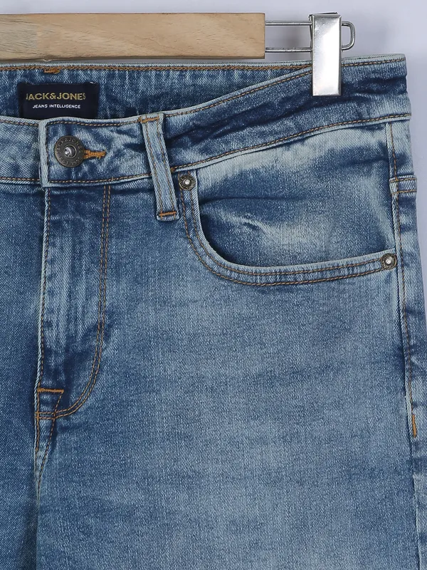 JACK&JONES washed light blue jeans